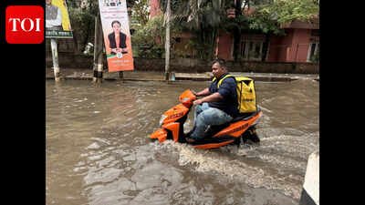Guwahati faces waterlogging & traffic disruptions after heavy rain | Guwahati News