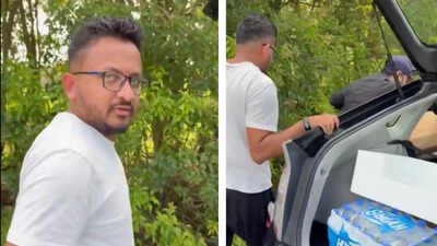 Indian man in Auckland faces abusive calls after video of him dumping trash from car goes viral: ‘I already apologised’