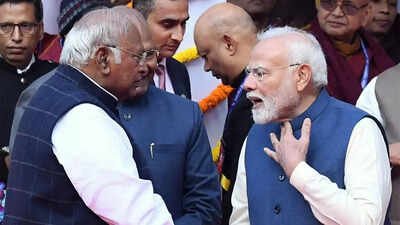 ‘Mentioned Congress 59 times, women barely’: Kharge leads opposition charge on PM Modi’s speech | India News