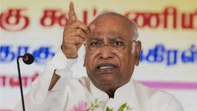 ‘Modi ji what are you scared of?’ Kharge targets PM over Trump’s ‘hellhole’ remark | India News