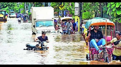 Assam on alert as IMD warns of heavy rain, storms in next 4 days | Guwahati News