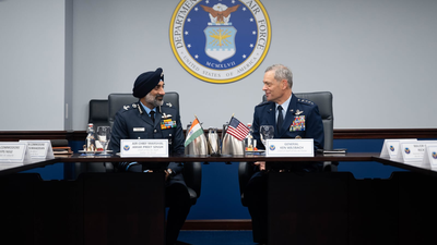IAF chief meets top US def officials to discuss shared strategic priorities, MQ-9B drones | India News
