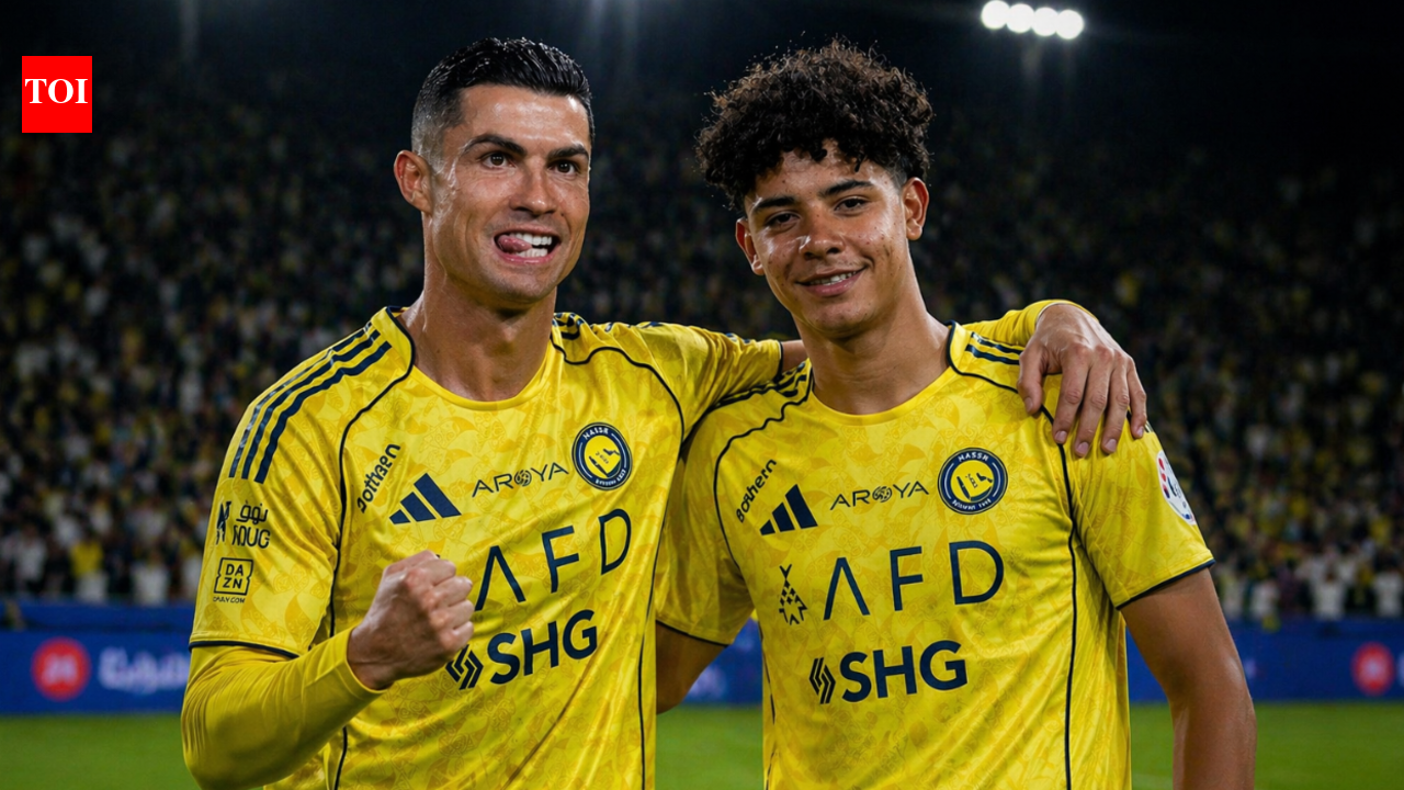 Could Ronaldo play alongside his son at Al-Nassr next season? Reports say club planning step-up after 16th birthday | International Sports News