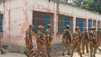 2,321 companies of CAPF deployed for Bengal phase 2 | India News