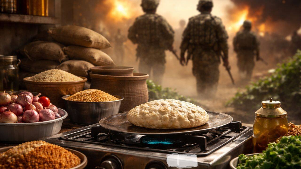 When war reaches the Indian Kitchen