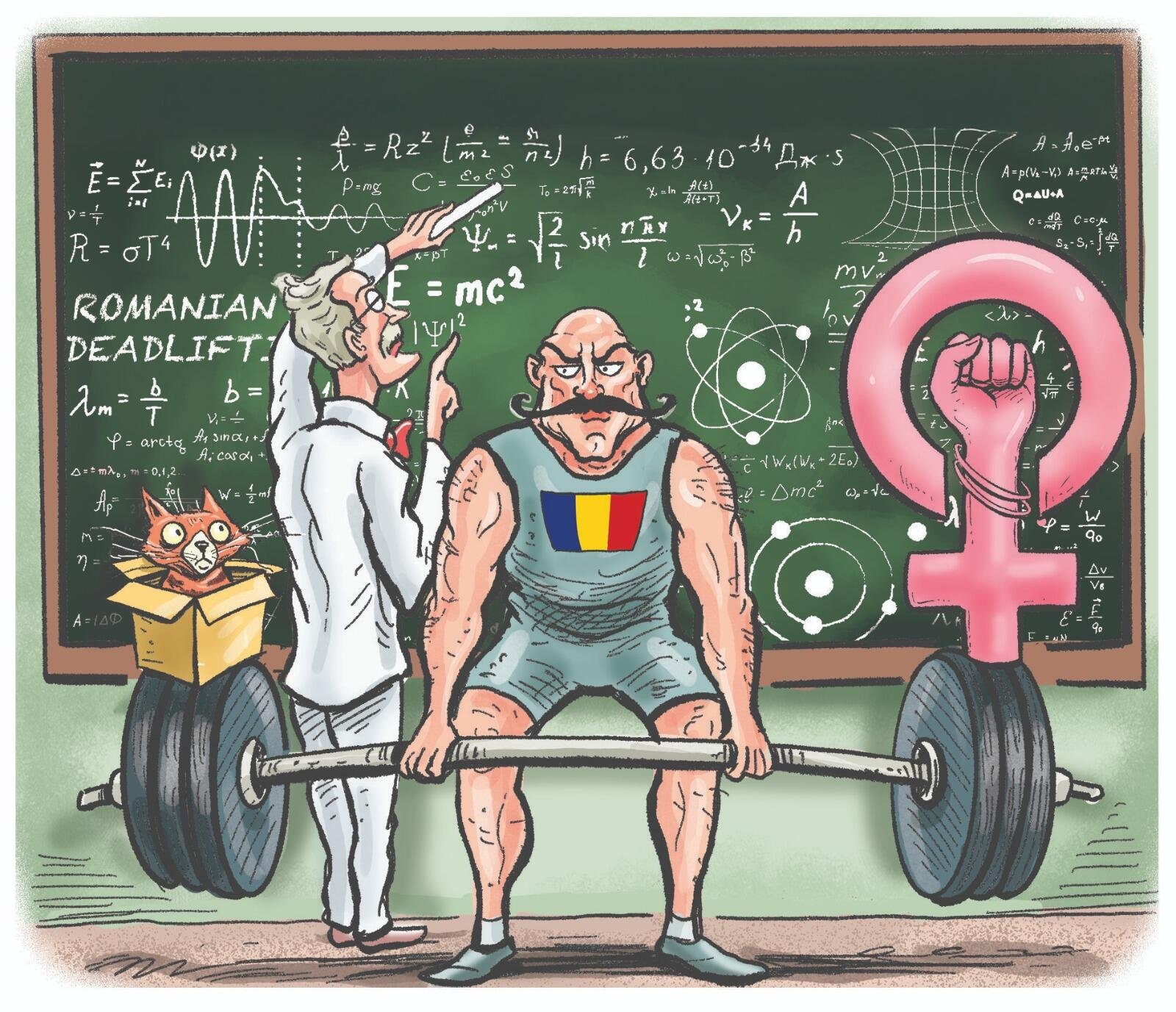 From Russian twists to political poses