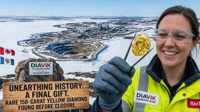 Canada’s Diavik mine makes stunning 158-carat diamond discovery just before shutdown | World News