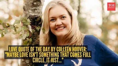 Colleen Hoover Quote: Love quote of the day by Colleen Hoover: “Maybe love isn’t something that comes full circle. It just…”
