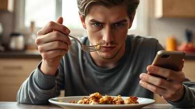 Why eating with distractions quietly trips up digestion |