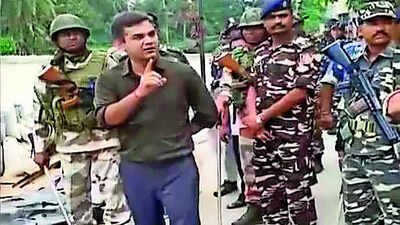 Encounter specialist’s visit triggers ‘Singham versus Pushpa’ duel | India News