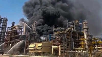 CM, NIA team visit Rajasthan refinery after Monday fire | India News