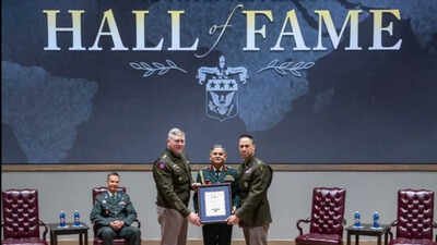 Army chief inducted into International Hall of Fame at US Army War College | India News