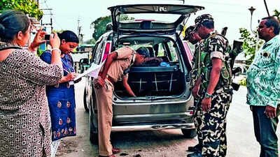 Poll seizures surpass Rs 1,000 crore in Bengal and Tamil Nadu | India News