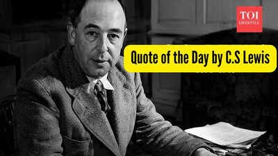C.S. Lewis Quote: Quote of the Day by C.S. Lewis: “If we find ourselves with a desire that nothing in this world can satisfy, the most probable explanation is that we were made for another world.”