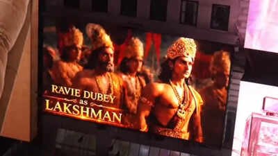 Ranbir Kapoor’s ‘Ramayana’: Ravi Dubey overwhelmed by seeing himself as Laxman on Times Square Billboard |