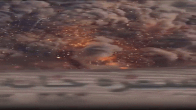 Fire and smoke billow across sky: Video shows aftermath of US strike on Iran’s Isfahan ammunition depot