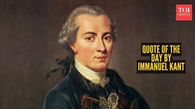 Quote of the day by Immanuel Kant: ‘We are not rich by what we possess but by what we can do without’
