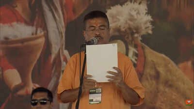 Suvendu Adhikari takes oath as West Bengal’s first BJP chief minister | India News