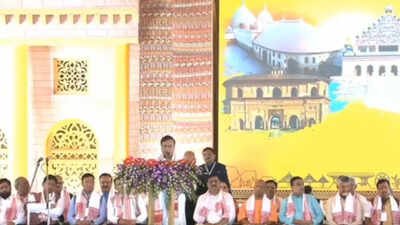 Himanta Biswa Sarma takes oath as Assam CM for second term; PM Modi, Amit Shah present | India News