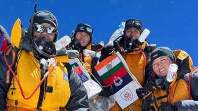 BSF’s All-Women Team Makes History by Summiting Mount Everest | India News