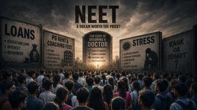Loans, PG rent & coaching fees: The crushing cost of NEET-UG 2026 | India News