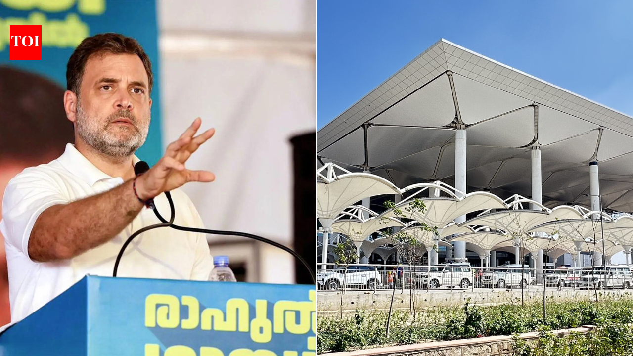 Evening news wrap: Rahul attacks Centre over LPG price hike; Noida int’l airport to begin flight ops from June 15 & more | India News