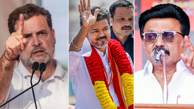‘Backstabbers’: INDIA bloc cracks out in open; DMK attacks ally Congress over support to TVK’s Vijay in Tamil Nadu | India News