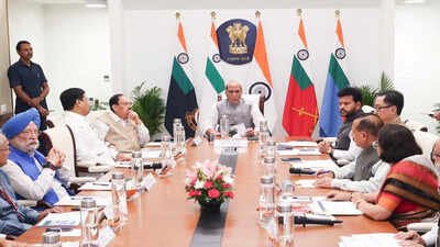 No shortage of petro products, avoid panic but follow PM’s save-fuel advice: Rajnath at iGoM meet | India News