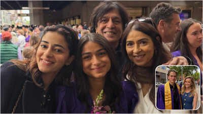 Ananya Panday congratulates her sister Rysa Panday as she graduates from NYU Tisch alongside Reese Witherspoon’s son