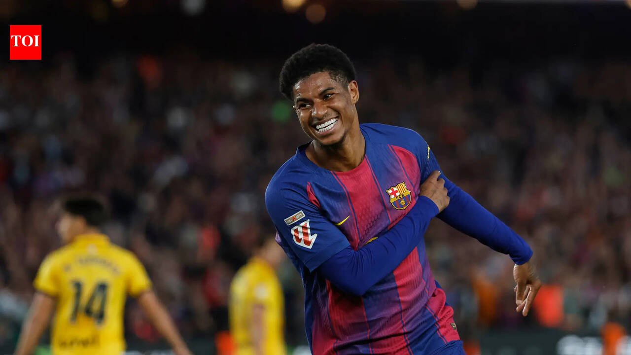 Marcus Rashford makes history as first Englishman to win La Liga with FC Barcelona as they clinch title | International Sports News