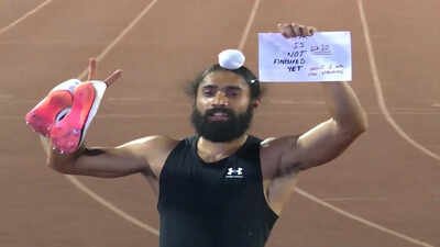 ‘Fastest man in India wears whites’: Navy salutes petty officer Gurindervir who broke national 100m record | India News
