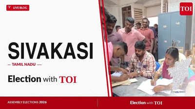 Sivakasi election results 2026: Keerthana S of TVK wins, Congress’ Ashokan G finishes second | India News