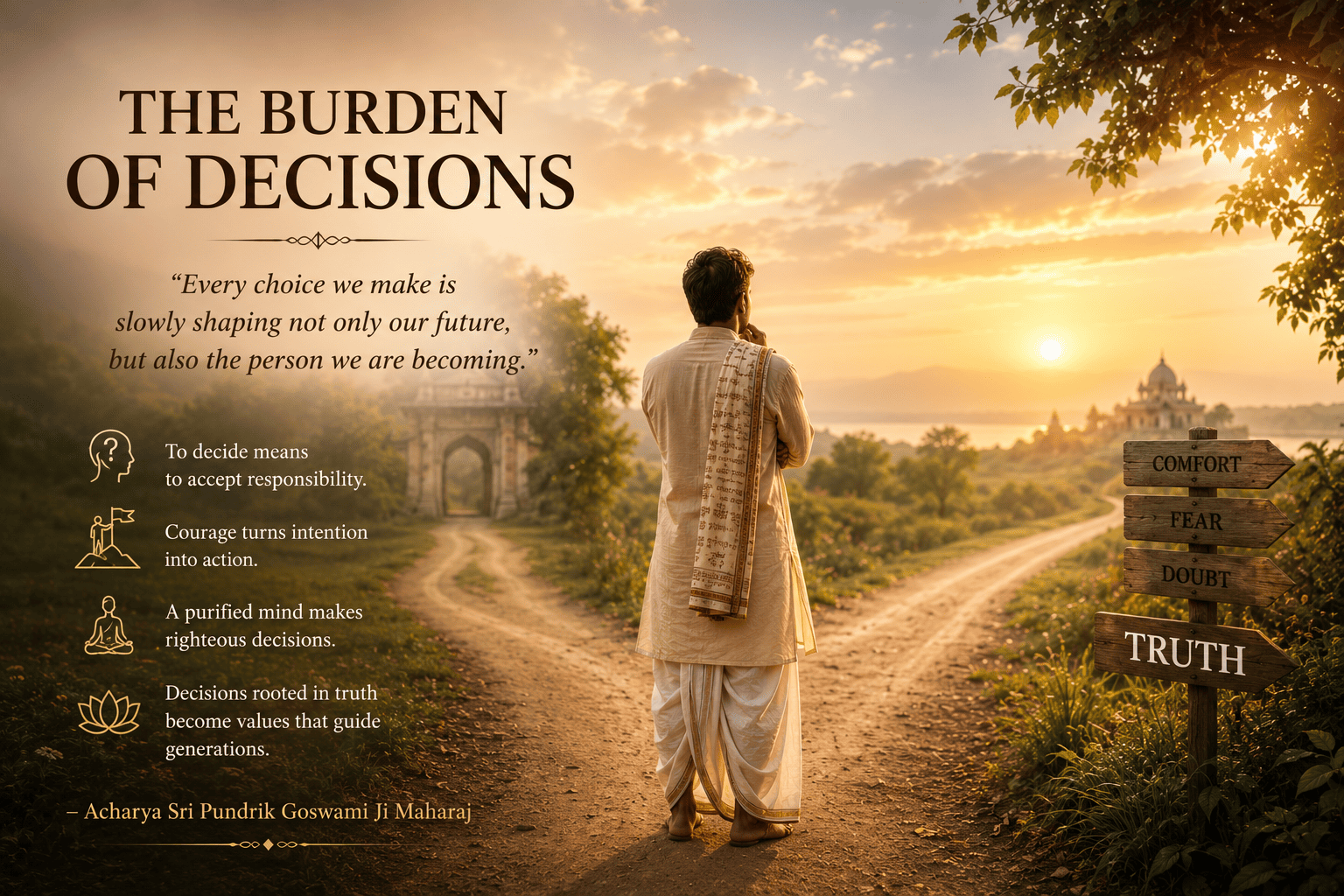 The burden of decisions