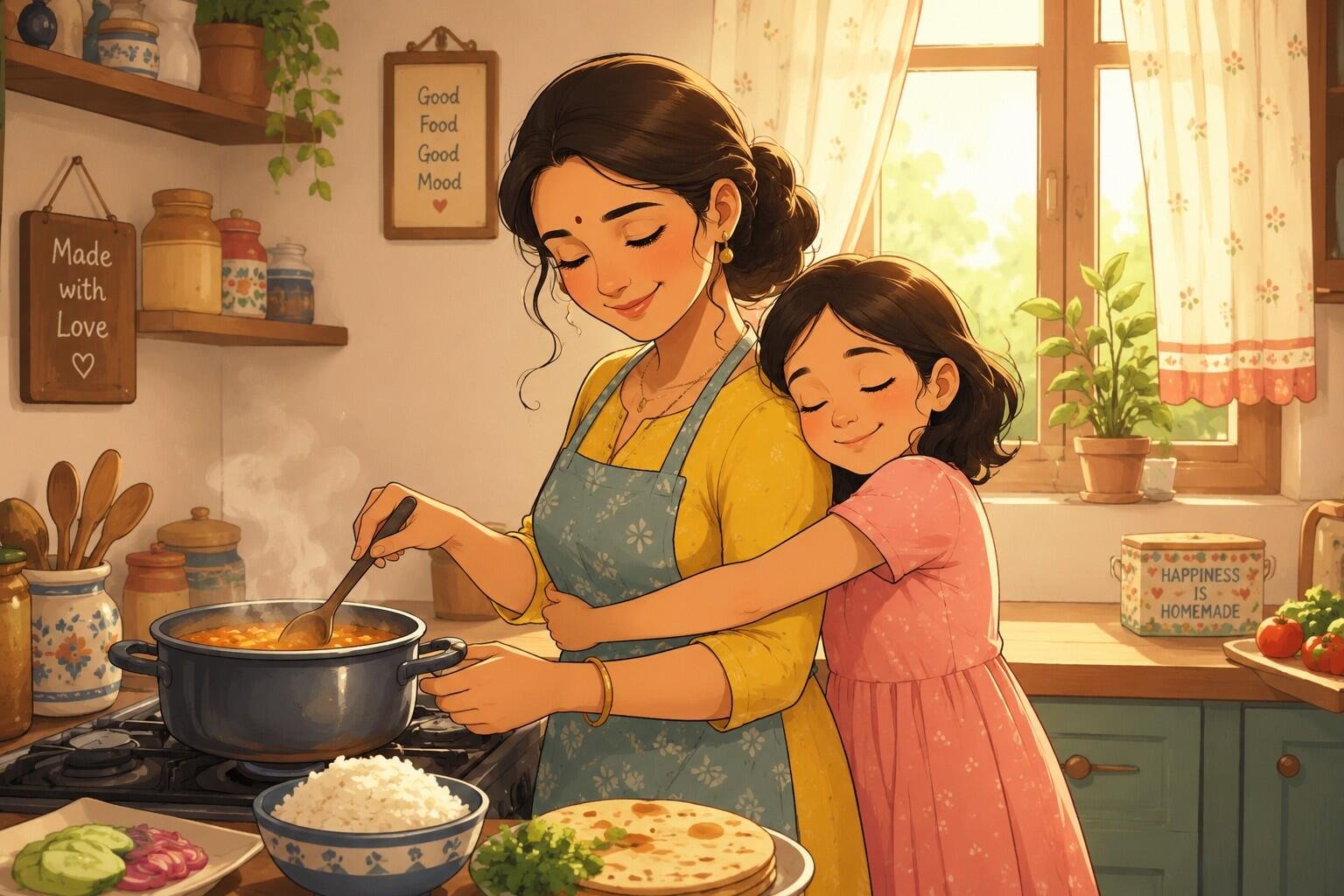 Meals that still belong to mom