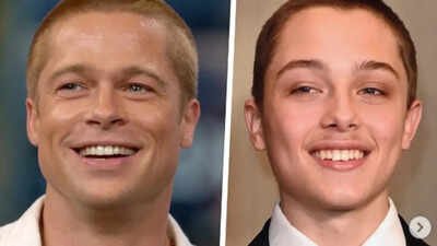 Knox Jolie-Pitt rocks mum Angelina Jolie’s iconic 90s look amid comparisons to dad Brad Pitt |