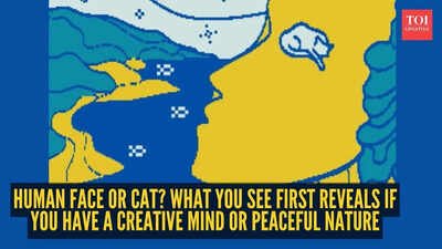Human face or cat? What you see first reveals if you have a creative mind or peaceful nature