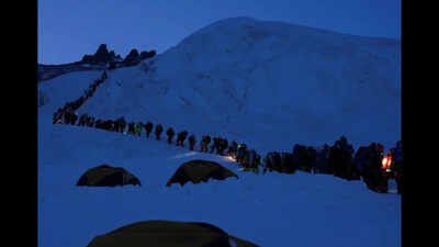 2 Indians die on Everest after summiting; 3rd critical at South Col | India News