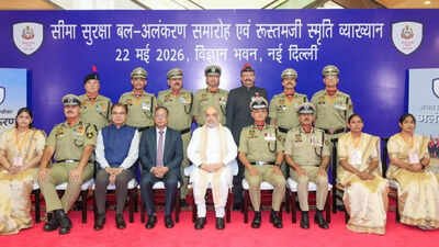 BSF Rajasthan frontier officers honoured with Gallantry Medals for bravery along Indo-Pak border | Jaipur News