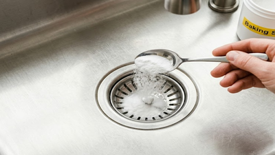 How to make your kitchen sink drain smell clean and fresh again |