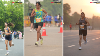 From fitness to finish lines: Three women, one passion | Times Internet Half Marathon 2026 | India News