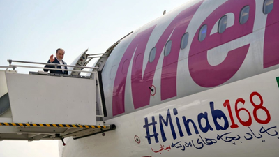 Iran’s Araghchi in India for BRICS meet; his plane carries a pointed message: ‘Minab168’ | India News