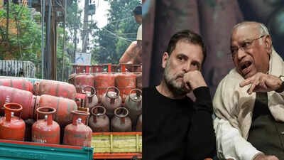 Pm Modi: Congress hits out at PM Modi over Rs 993 commercial LPG hike, calls him ‘inflation man’ | India News