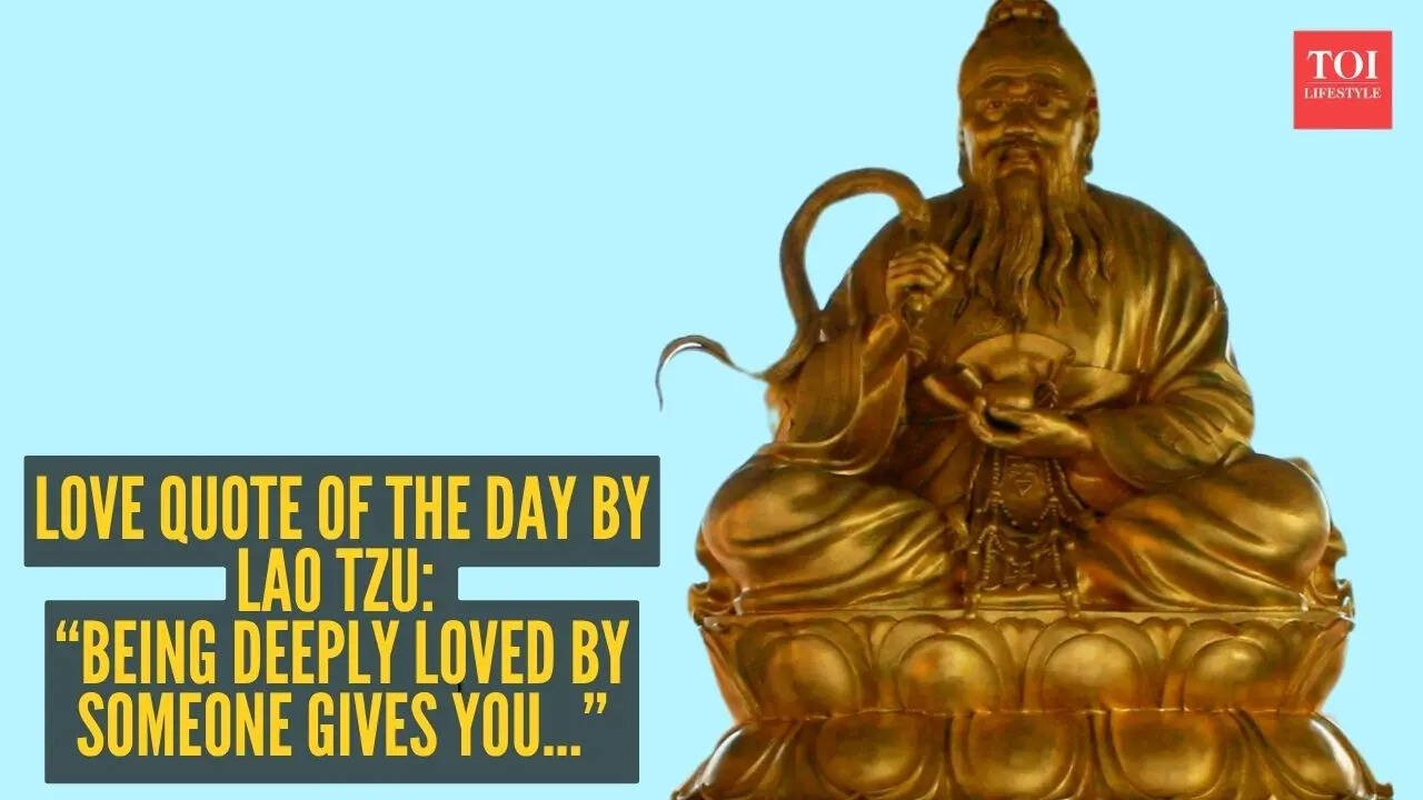 “Being deeply loved by someone gives you…”