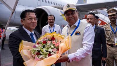 Myanmar President Min Aung Hlaing visits Bodh Gaya on first foreign trip since taking office | India News