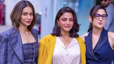 Sara Ali Khan, Rakul Preet Singh steer clear on rumours of catfight with Wamiqa Gabbi: ‘You aren’t going to be silly’ |