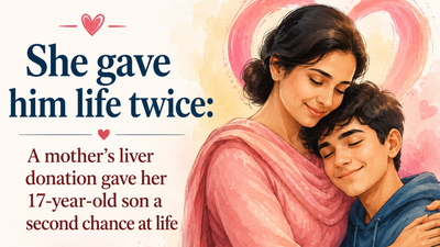 Liver Donation: She gave him life twice: A mother’s liver donation gave her 17-year-old son a second chance at life