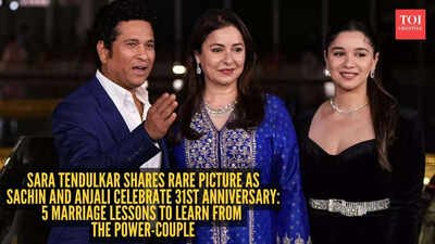 Sachin Tendulkar Anniversary: Sara Tendulkar shares rare picture as Sachin and Anjali celebrate 31st anniversary: 5 marriage lessons to learn from the power-couple