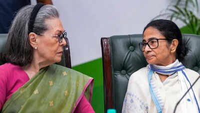 Merger rumours swirl after Congress-TMC huddles; Trinamool says ‘not happening’ | India News