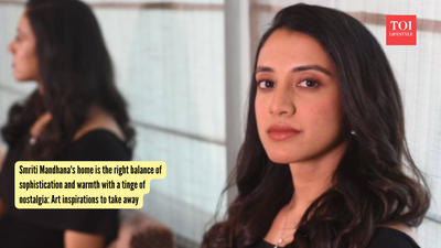 Smriti Mandhana’s home is the right balance of sophistication and warmth with a tinge of nostalgia: Art inspirations to take away