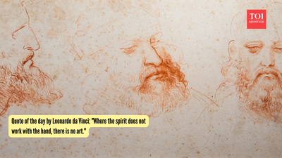 Leonardo Da Vinci Quote: Quote of the day by Leonardo da Vinci: “Where the spirit does not work with the hand, there is no art.”